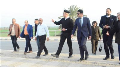 نائب المحافظ يترأس اجتماع لجنة تطوير طريق سوهاج - سوهاج الجديدة