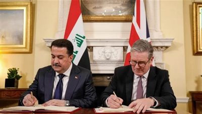 العراق وبريطانيا يبحثان تعزيز التعاون في المجالات العسكرية