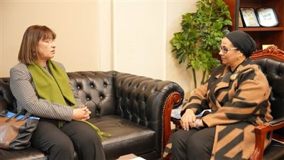 أمل عمار تستقبل المنسقة المقيمة لدى الأمم المتحدة