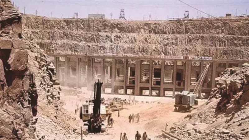 مراحل إنشاء السد