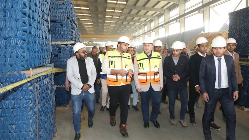 محافظ بنى سويف يتفقد