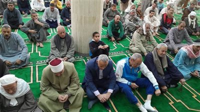 افتتاح مسجدي عزبة قطري ومنشأة عاصم بعد التجديد والتطوير ببني سويف
