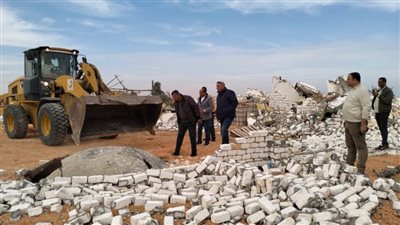 محافظ البحيرة استرداد 3435 فدانًا بوادي النطرون ولا تهاون في استعادة حقوق الدولة