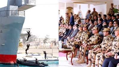 القوات المسلحة تنظم زيارة لوفد من الإعلاميين وطلبة الجامعات لقيادة قوات الصاعقة