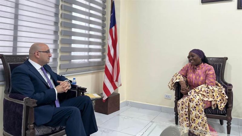 سفير مصر بمونروفيا