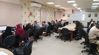 تدريب 169 من العاملين بالجهات الحكومية على علوم الحاسب الآلي بمكتبة دمنهور 
