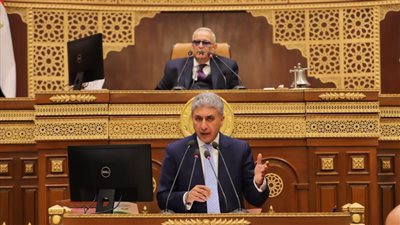 وزير السياحة والآثار يشارك في الجلسة العامة لمجلس الشيوخ