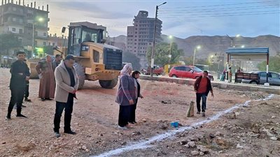 بدء العمل في إنشاء سوق الكوثر الحضرية لخدمة أهالي الحي بسوهاج 