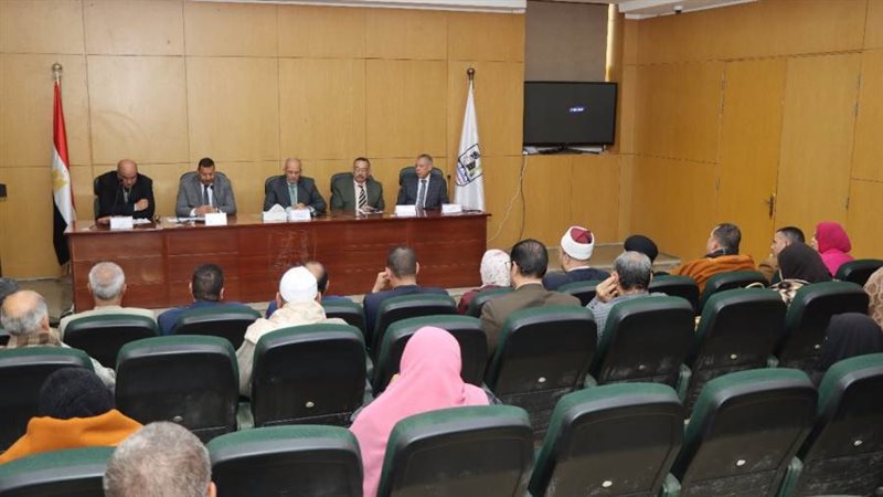 ندوة الرى ببنى سويف