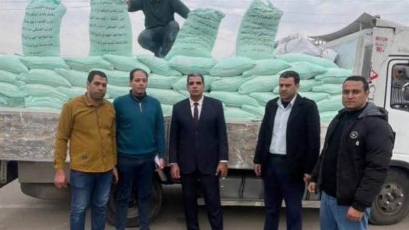 جانب من الحملة والمضبوطات