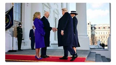 عاجل.. بايدن يرحب بترامب في البيت الأبيض