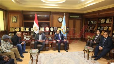 محافظ كفر الشيخ يستقبل وزير الزراعة النيجيري لمناقشة سبل دعم التنمية الزراعية