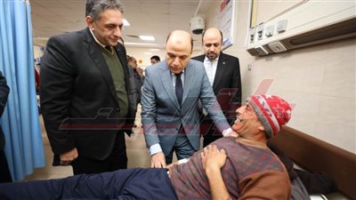 محافظ كفر الشيخ يتفقد مستشفى بلطيم التخصصي للاطمئنان على الخدمات الطبية