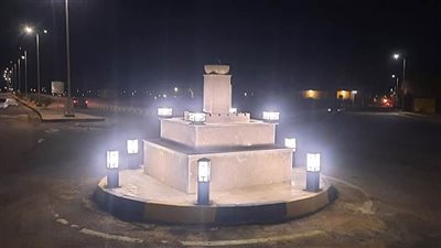 رئيس غارب الانتهاء من إنشاء ميدان تقاطع شارع الشرطة العسكرية بشارع السلام |صور 