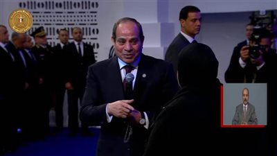 الرئيس السيسي: مصر تعيش في سلام وأمان بفضل تضحيات الشهداء والمصابين