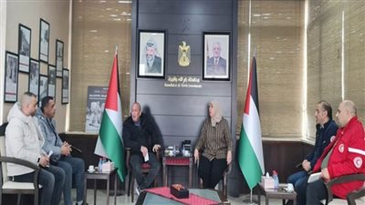 غنام تبحث مع الهلال الأحمر ترتيبات استقبال الأسرى في الدفعة الثانية