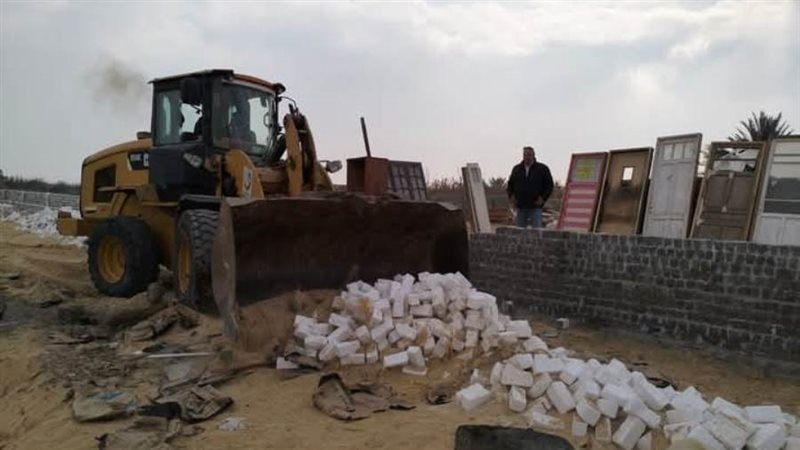 جانب من حملات إزالة