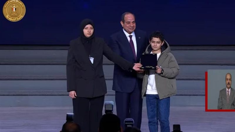 المكرمون من الرئيس