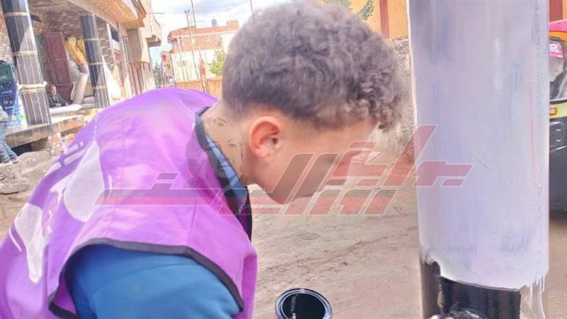 تزين أعمدة الإنارة