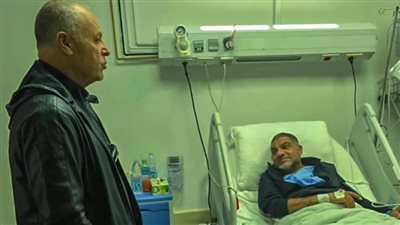 أبو ريدة يزور رئيس الاتحاد الموزمبيقي ويتمنى له الشفاء العاجل