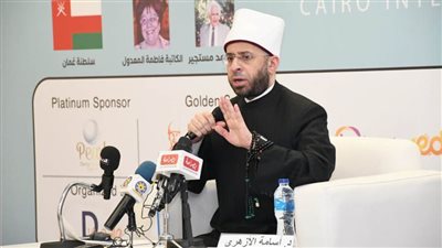 وزير الأوقاف لرواد معرض الكتاب :الفكر التكفيري باب كل شر ومفتاح التطرف والإرهاب 