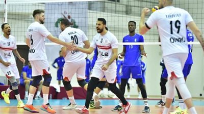 موعد مباراة الأهلي والزمالك في نهائي البطولة العربية للطائرة اليوم