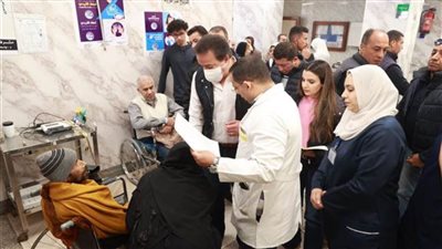 وزير الصحة يقوم بجولة مفاجئة بمستشفى النصر للتأمين الصحي بحلوان