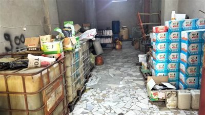  بالصور.. ضبط مصنع غير مرخص ينتج مبيدات زراعية وأسمدة مغشوشة في الغربية