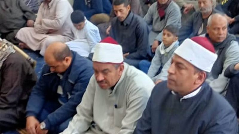 جانب من افتتاح مسجد