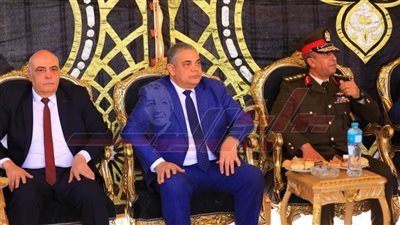 رئيس جامعة كفر الشيخ يشهد مراسم احتفالات عيد الشرطة الـ 73 