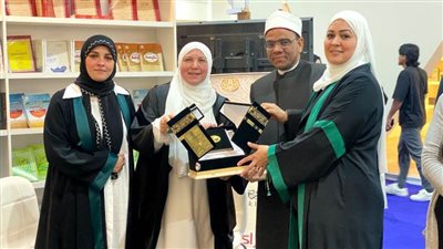 لقاء دعوي في جناح المجلس الأعلى للشئون الإسلامية يناقش كتاب سماحة الإسلام