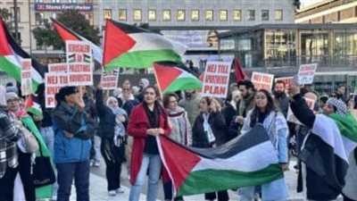 مسيرات حاشدة في بروكسل للمطالبة بوقف دائم لإطلاق النار في غزة