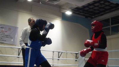 أنطلاق بطولة كأس الجمهورية لشابات الملاكمة