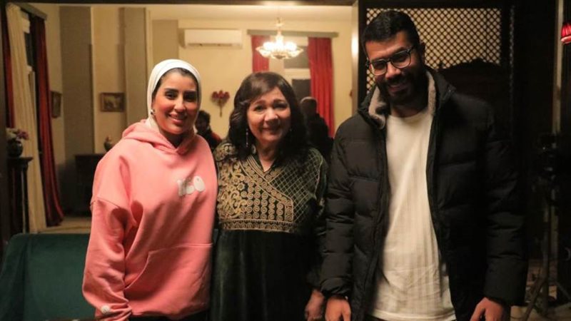 كواليس مسلسل وش سعد