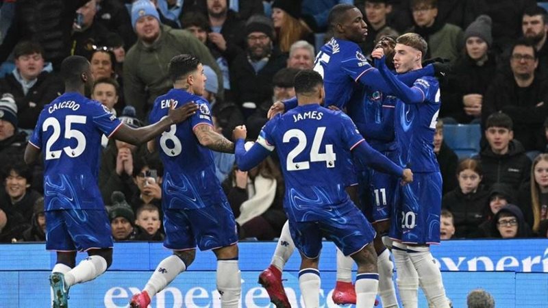 هدف تشيلسي في السيتي