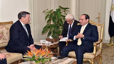 وزير خارجية أورجواى يؤكد للرئيس السيسي على محورية دور مصر في تحقيق الاستقرار بالشرق الأوسط