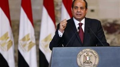 السيسى يطلب تقريرًا عن حالة محطات الصرف فى 3 محافظات قبل الأمطار