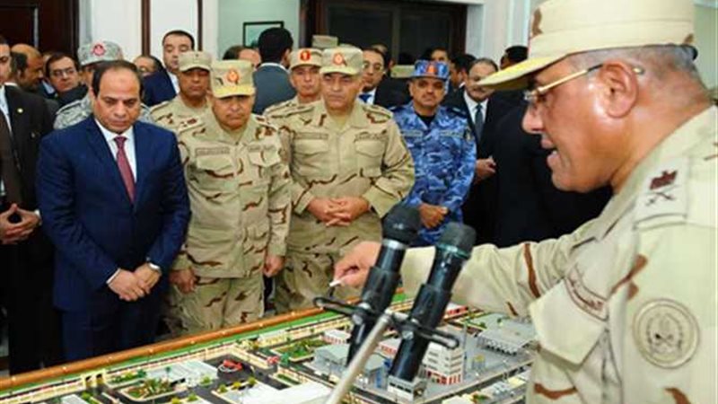 الرئيس السيسي يفتتح