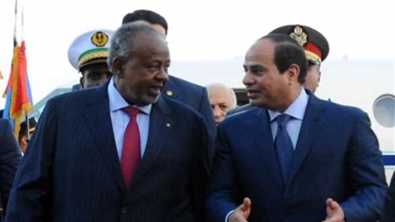 السيسي ورئيس جيبوتى