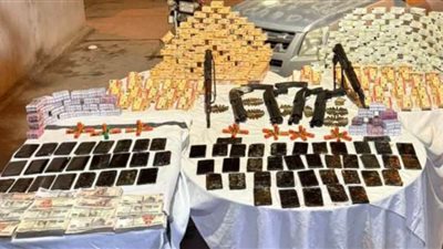 مصرع 3 مجرمين شديدي الخطورة وضبط 15 بحوزتهم مخدرات وأسلحة بـ9.5 مليون جنيه