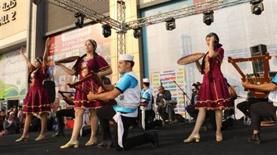 عروض لفرقة الإسماعيلية للفنون الشعبية وطنطا للموسيقى العربية بمعرض الكتاب 