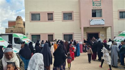 الكشف على 1010مواطنين بقافلة طبية مجانية بقرية المهدية إحدى القرى الأكثراحتياجًا بأبوالمطامير 