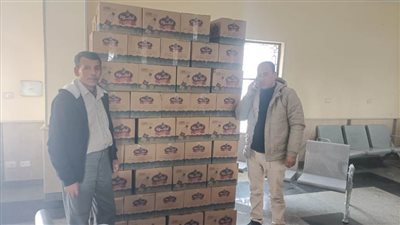 ضبط 200 كرتونة مياه معدنية معبأة من الصنبور بالفيوم 