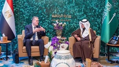 وزير البترول يبحث مع نظيره السعودي تعزيز التعاون في مجال الطاقة