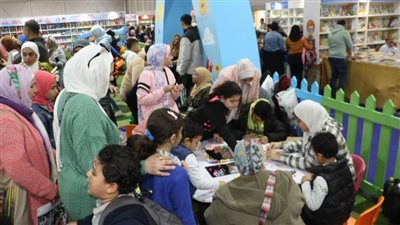 إبداعات الأطفال تتواصل في أنشطة «قصور الثقافة» بمعرض الكتاب