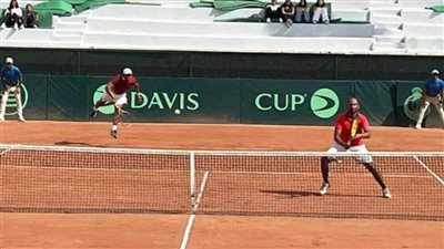 فراعنة التنس يتأهبون لجولة حاسمة أمام اليونان فى كأس ديفيز