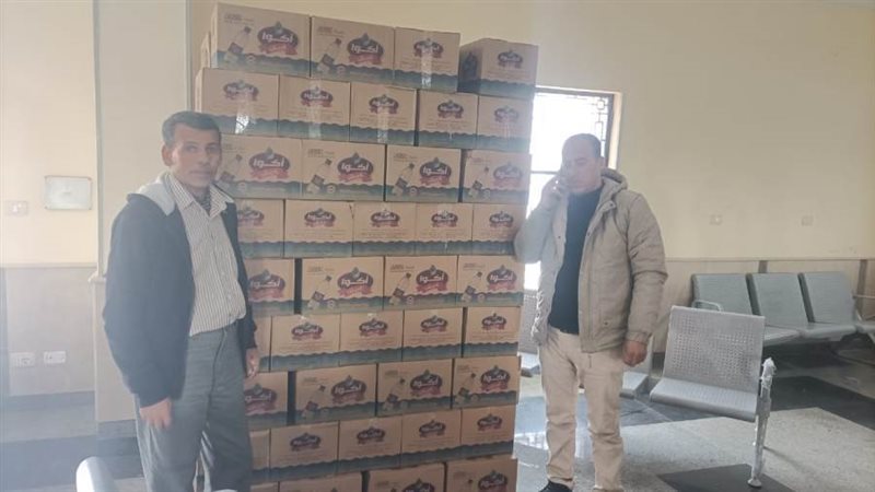 ضبط مياه معدنية معبأة