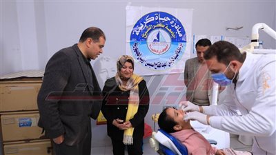 جامعة كفر الشيخ تطلق قافلة طبية توعوية شاملة لقرية متبول