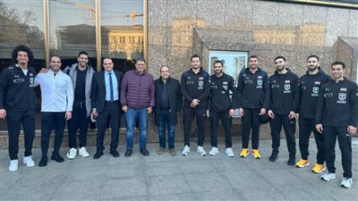 سفير مصر في كرواتيا يودع بعثة منتخب اليد قبل العودة للقاهرة