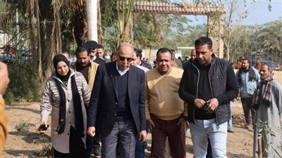 محافظ المنيا يتفقد أراضي غير مستغلة بمطاي ويوجه بدراسة سبل الاستفادة منها